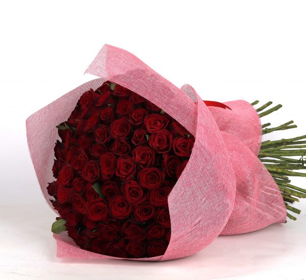 100 Roses Radiance Bouquet