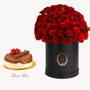 Rose Bliss & KitKat Cake Combo